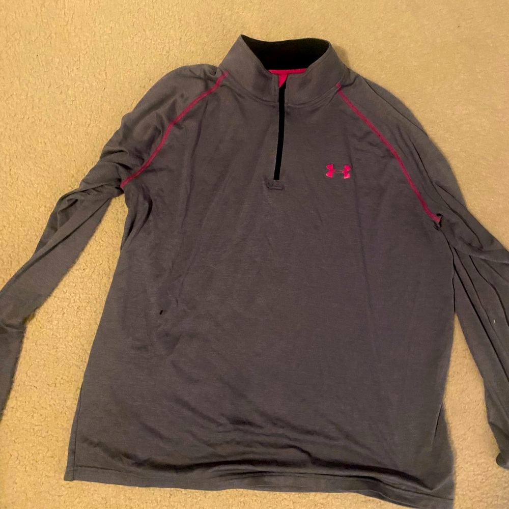 Large Mens UA 3/4 Zip
